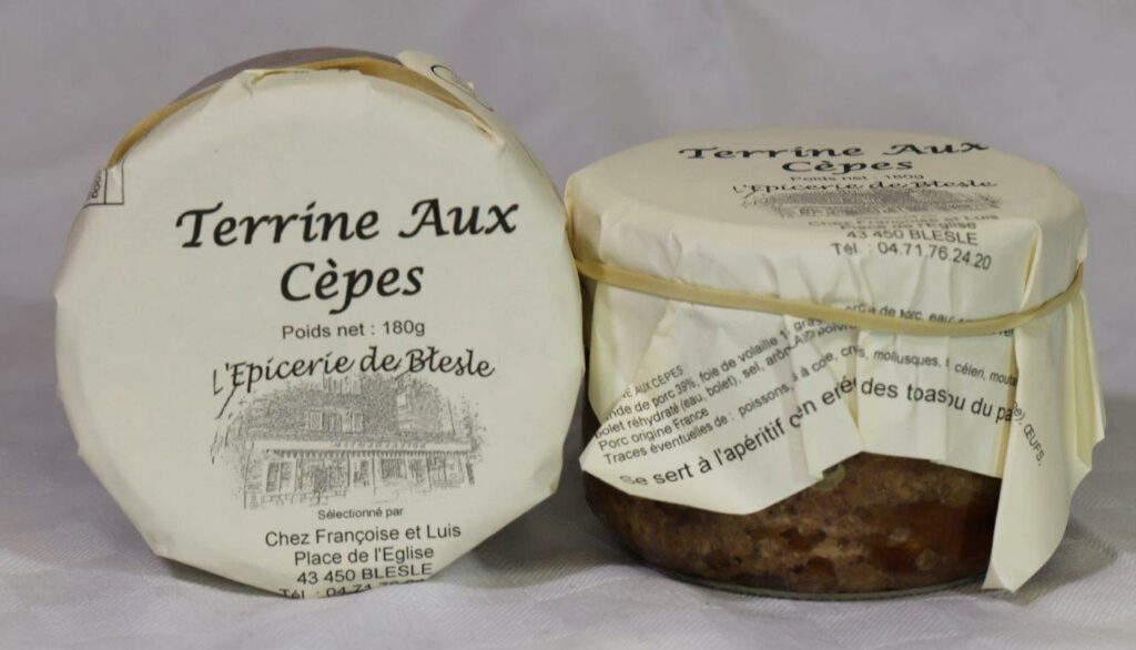 Terrine aux Cêpes 180gr