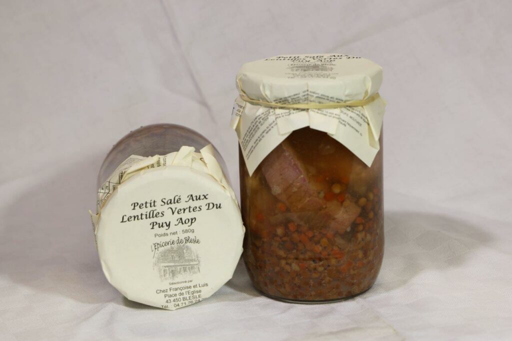 Petit Salé aux Lentilles Vertes du Puy AOP 580gr