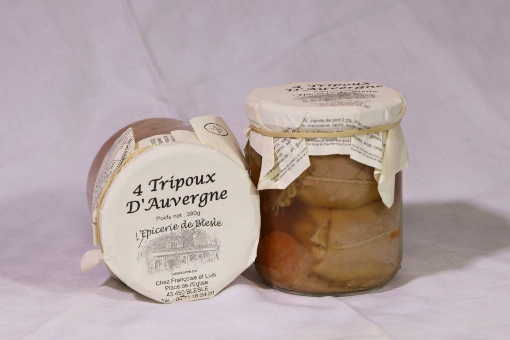 4 Tripoux d'Auvergne au vin Blanc 380Gr