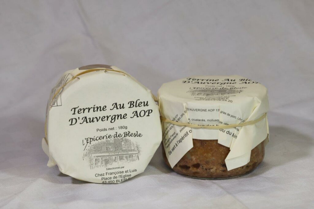 Terrine au Bleu d'Auvergne AOP 180gr
