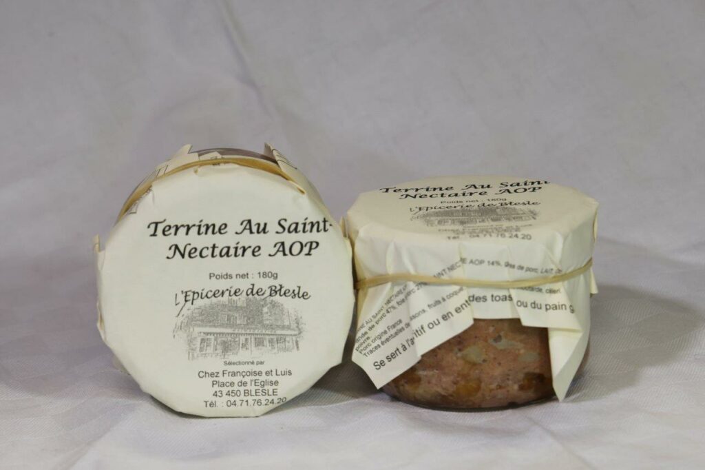 Terrine au Saint Nectaire AOP 180gr