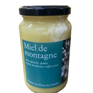 Miel d'Auvergne de Fleurs de Montagne 500gr Cantal "Miellerie des portes du Cézallier"